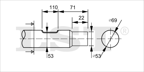 Meißel, Dehaco, DHB305